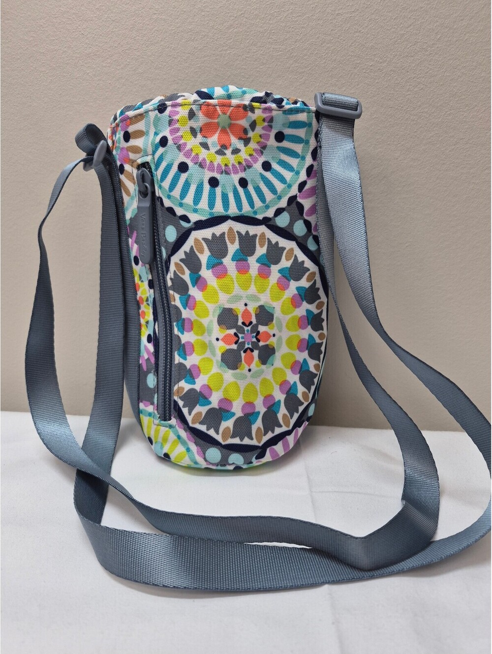 Vera Bradley Crossbody Bottle Holder with Colorful Mandala Print B401